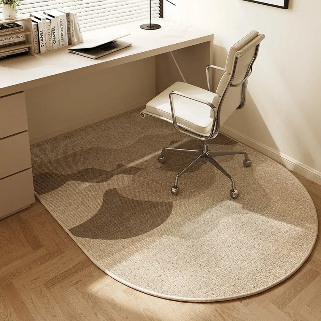 Desk chair floor mat under an office chair - product photo 4