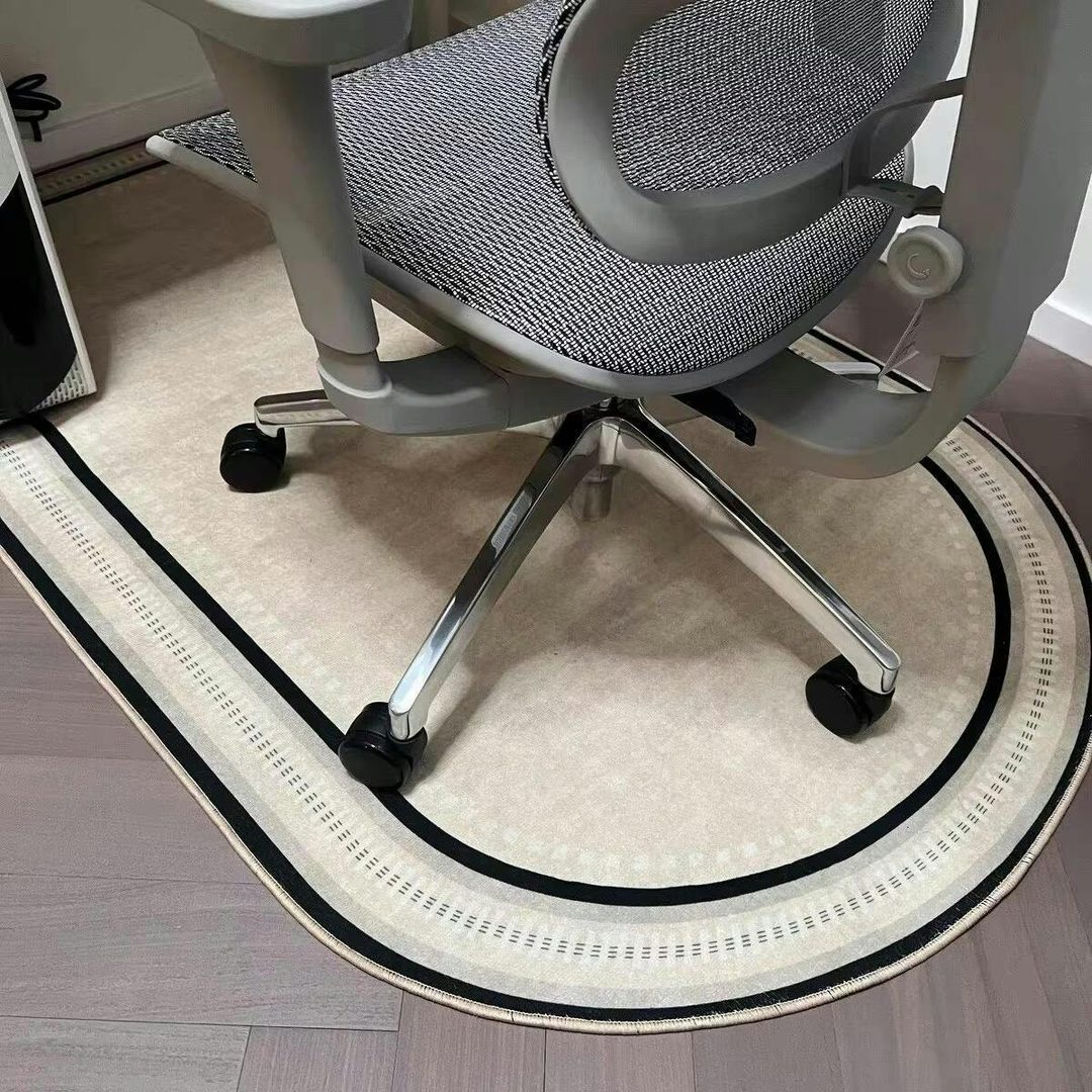 Desk chair floor mat under an office chair - product photo 6