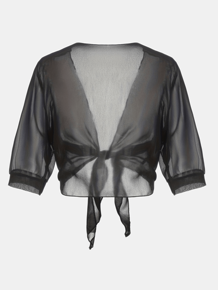 Marielle | Women’s Airy Open-Front Blouse