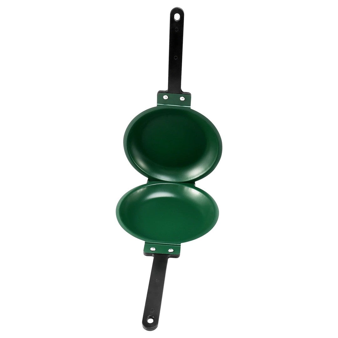 Double-sided non-stick pancake pan with two handles - product photo 2