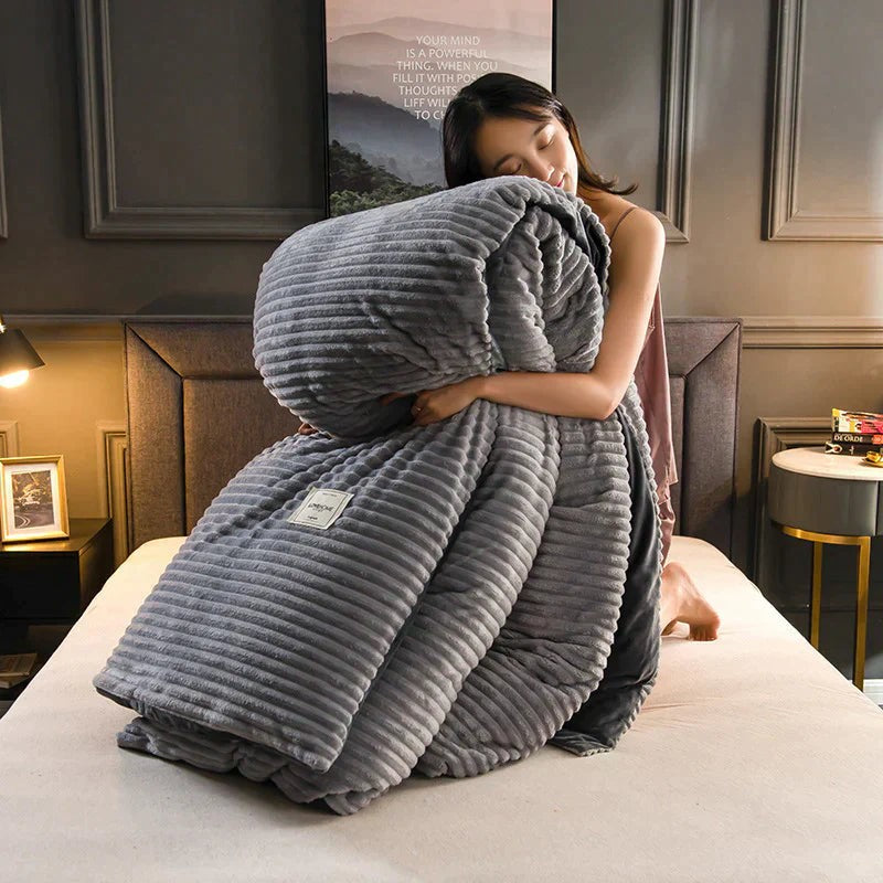 Duvet cover set with two pillowcases - product photo 1