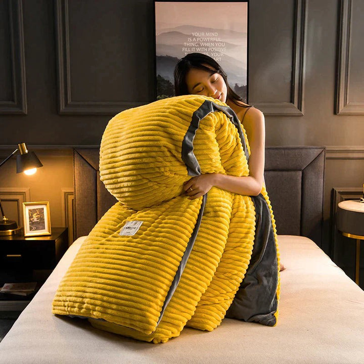 Duvet cover set with two pillowcases - product photo 2