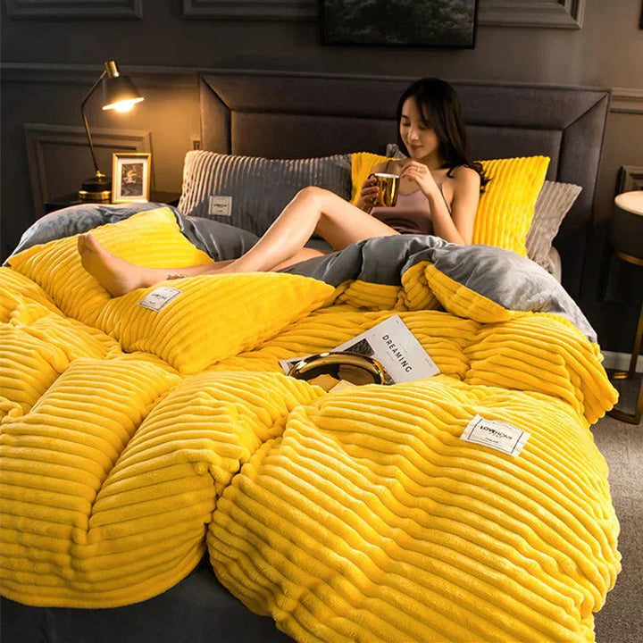 Duvet cover set with two pillowcases - product photo 9