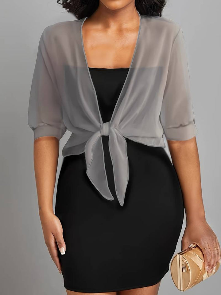 Marielle | Women’s Airy Open-Front Blouse