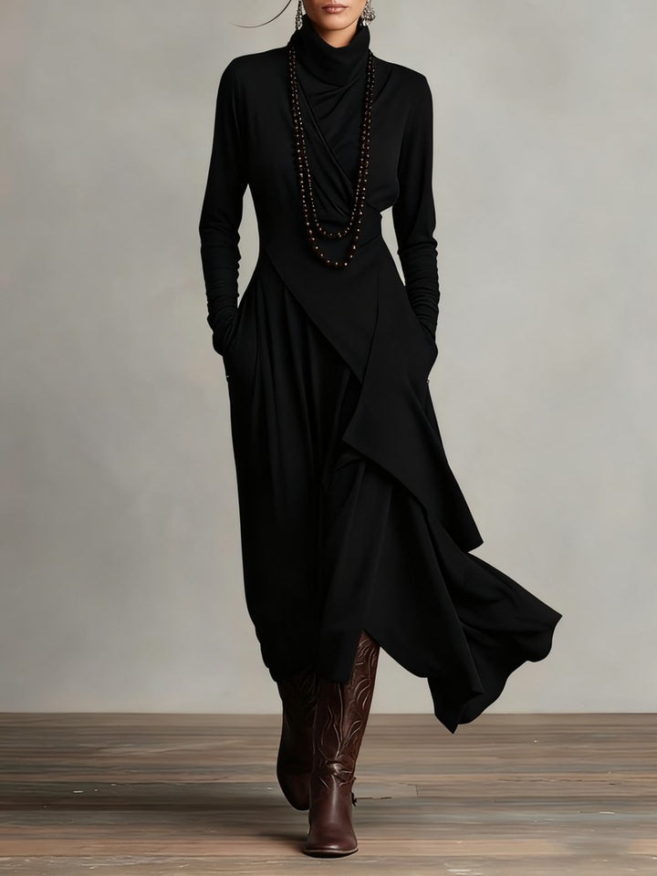 Elegant full-length maxi dress - product photo 2
