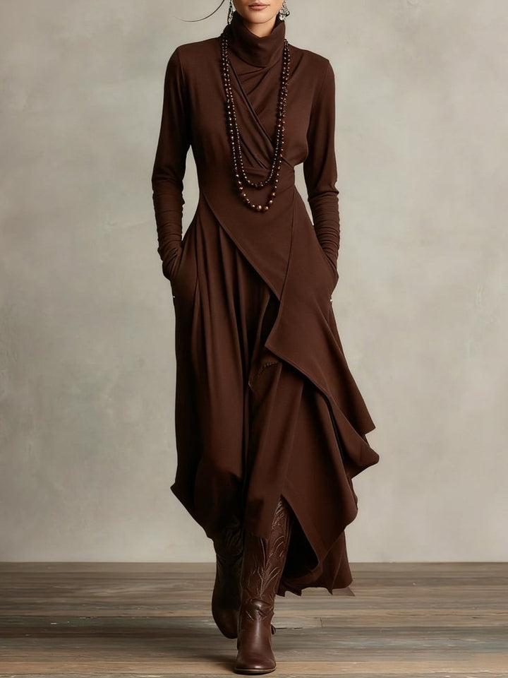 Elegant full-length maxi dress - product photo 3