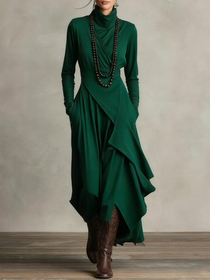 Elegant full-length maxi dress - product photo 5