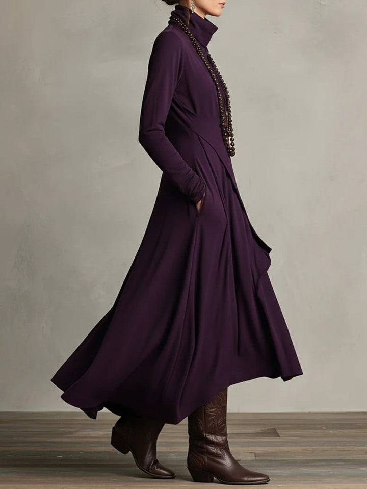 Elegant full-length maxi dress - product photo 7