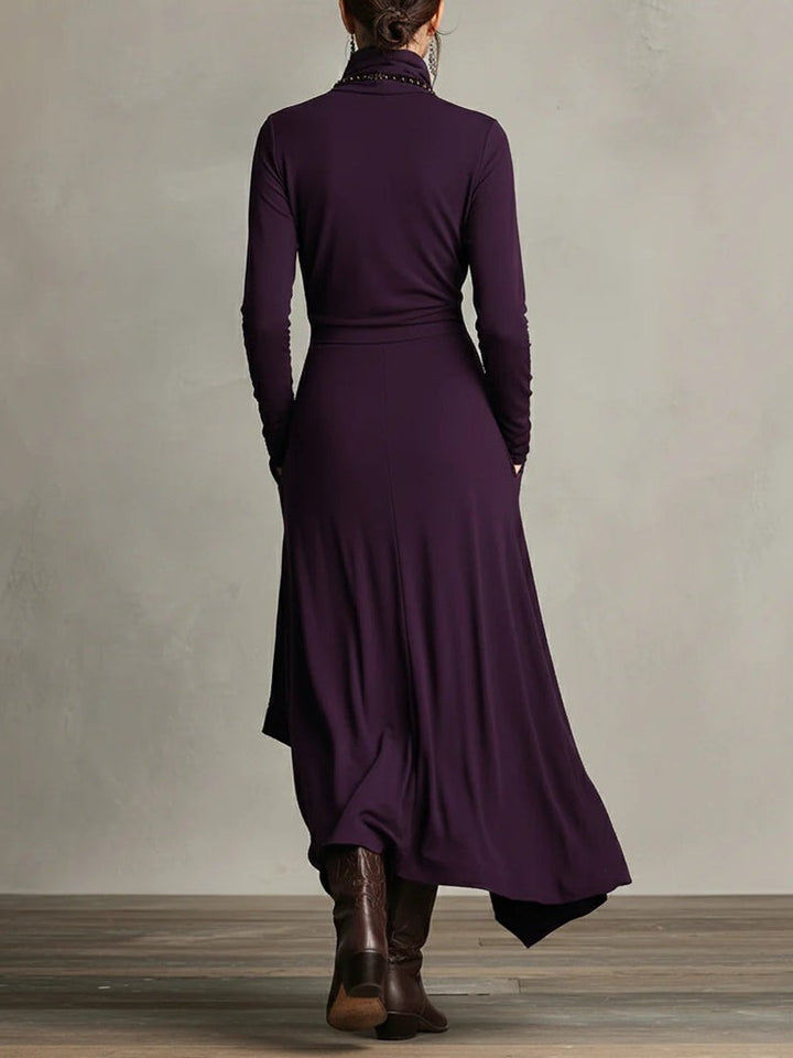 Elegant full-length maxi dress - product photo 8