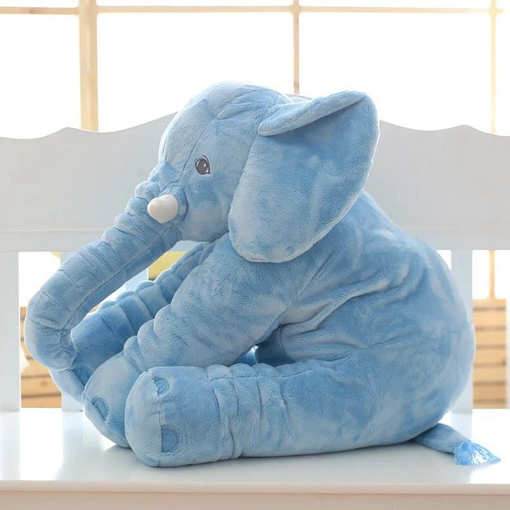 Elephant-shaped plush baby pillow - product photo 10
