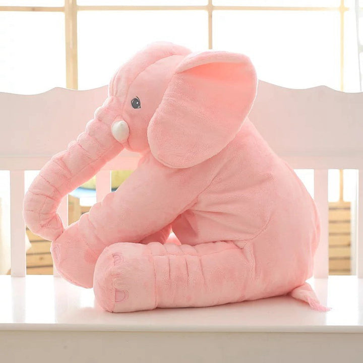 Elephant-shaped plush baby pillow - product photo 11