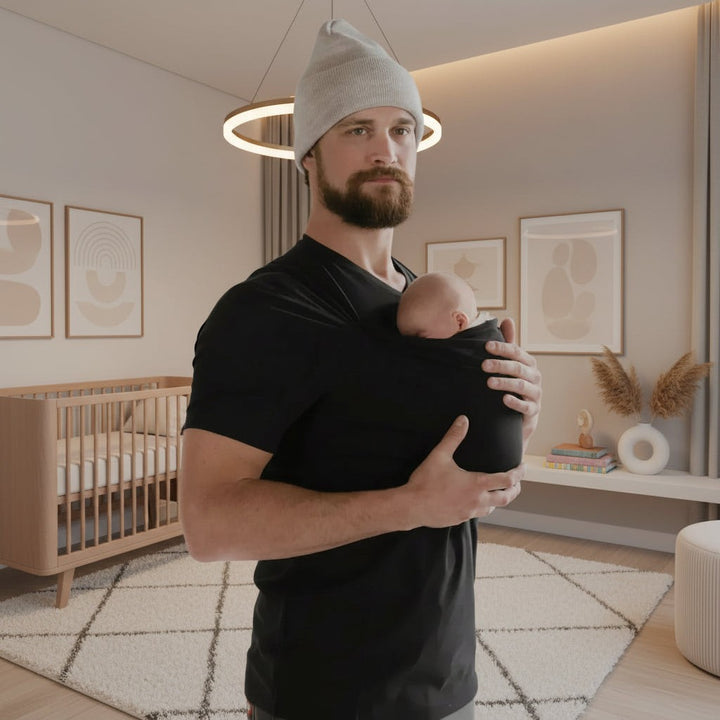 Ergonomic baby carrier worn like a T-shirt - product photo 7