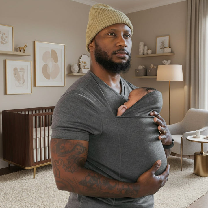 Ergonomic baby carrier worn like a T-shirt - product photo 8
