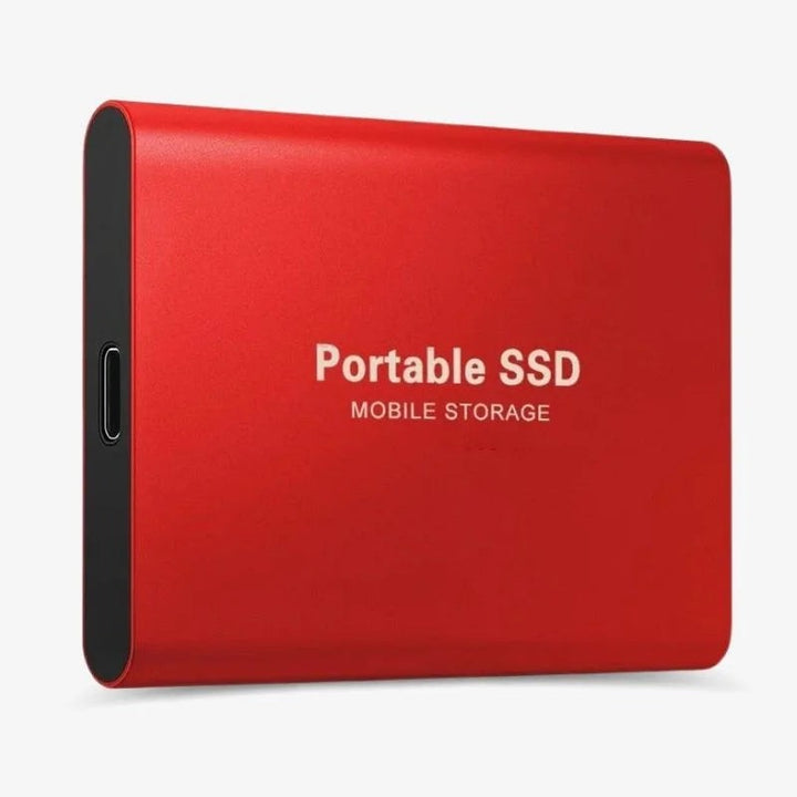 External USB-C SSD in an aluminum housing - product photo 11
