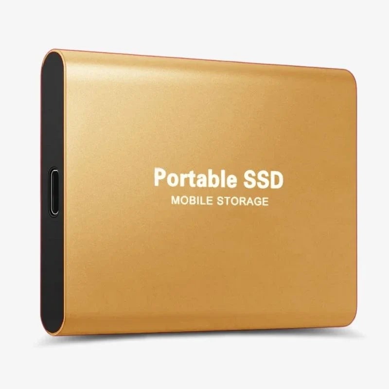 External USB-C SSD in an aluminum housing - product photo 12