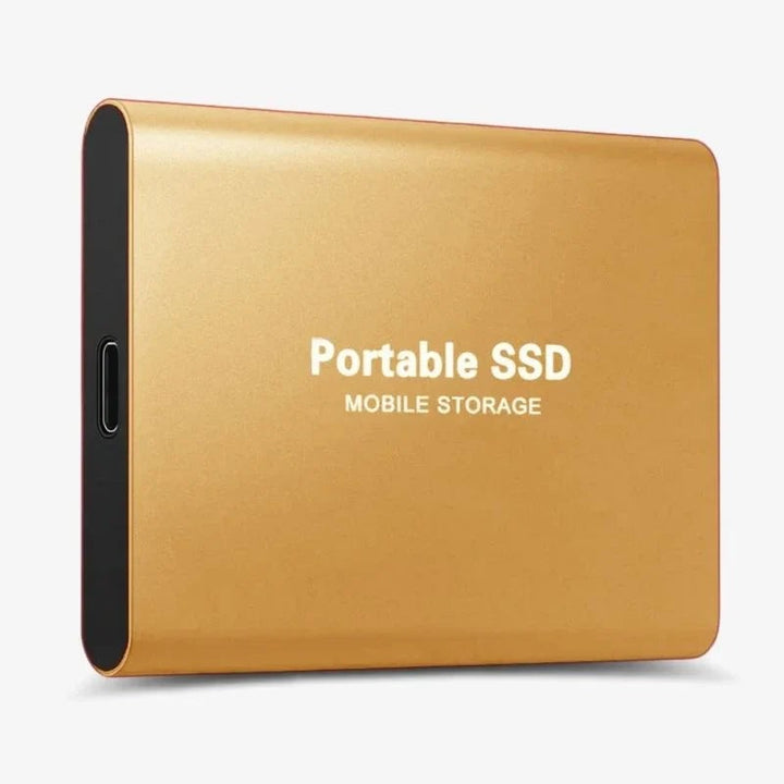 External USB-C SSD in an aluminum housing - product photo 12