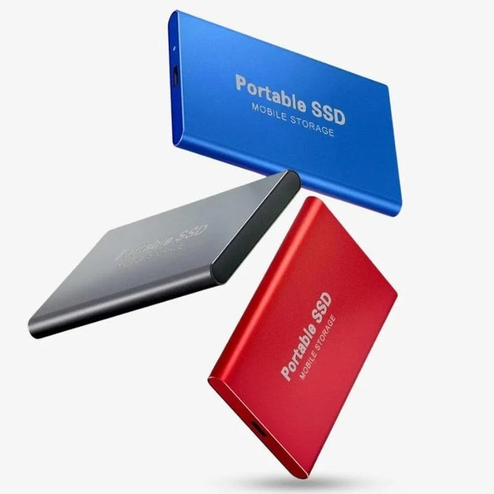 External USB-C SSD in an aluminum housing - product photo 7