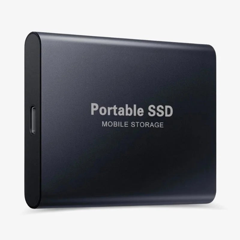External USB-C SSD in an aluminum housing - product photo 8
