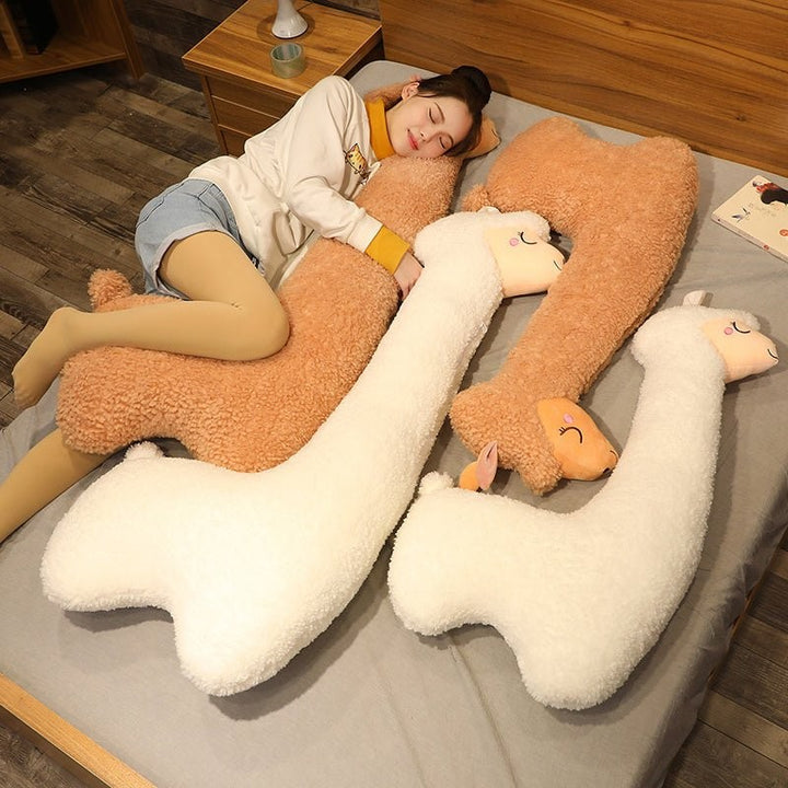 Extra-long alpaca-filled pillow - product photo 10