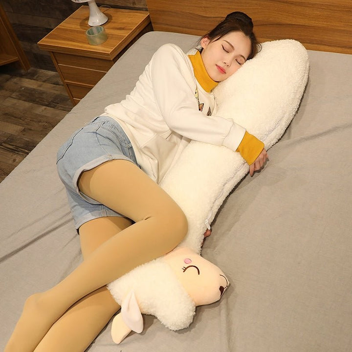 Extra-long alpaca-filled pillow - product photo 2