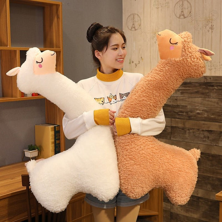 Extra-long alpaca-filled pillow - product photo 3