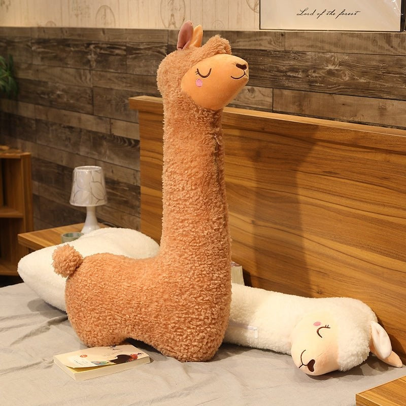 Extra-long alpaca-filled pillow - product photo 4