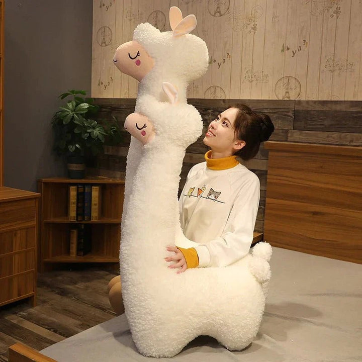 Extra-long alpaca-filled pillow - product photo 5