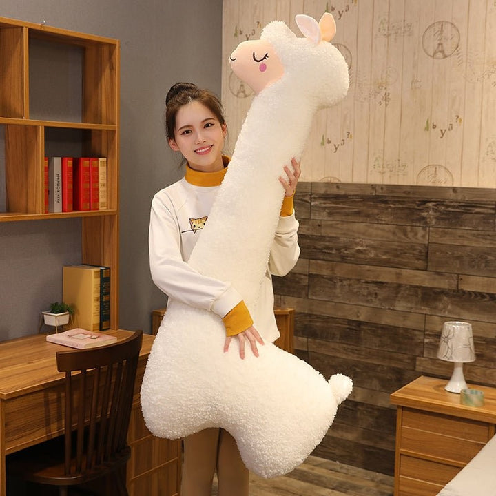 Extra-long alpaca-filled pillow - product photo 8