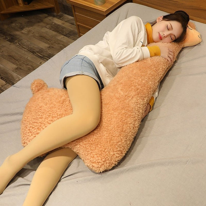 Extra-long alpaca-filled pillow - product photo 9