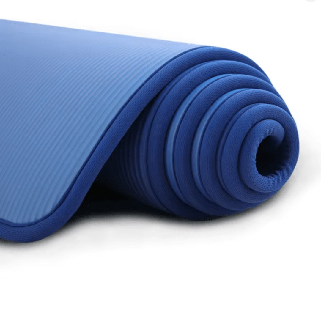 Extra thick non-slip yoga mat rolled out - product photo 10