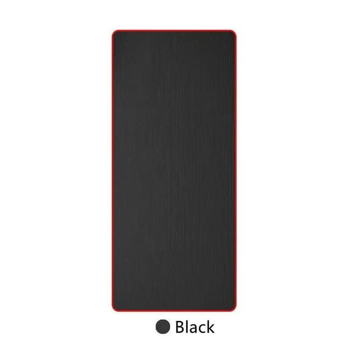 Extra thick non-slip yoga mat rolled out - product photo 7