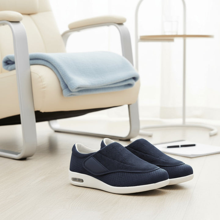 Extra wide shoes with a memory foam insole - product photo 6