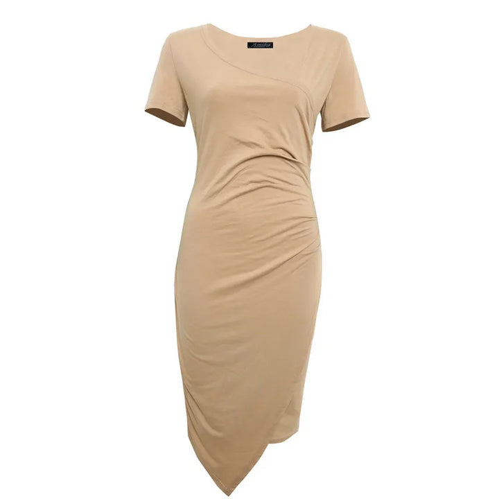 Aria | Timeless Short-Sleeve Bodycon Dress For Women