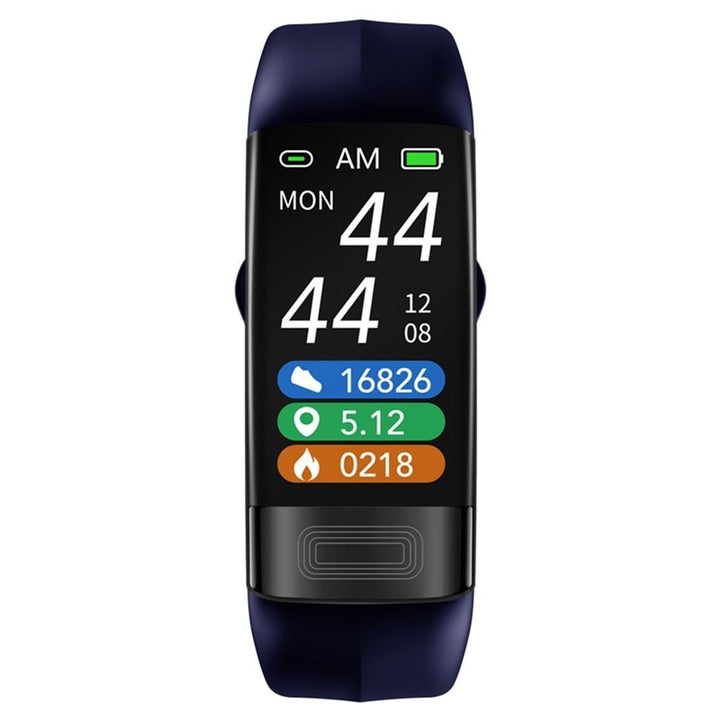 Fitness tracker smartwatch showing heart rate and activity data - product photo 5