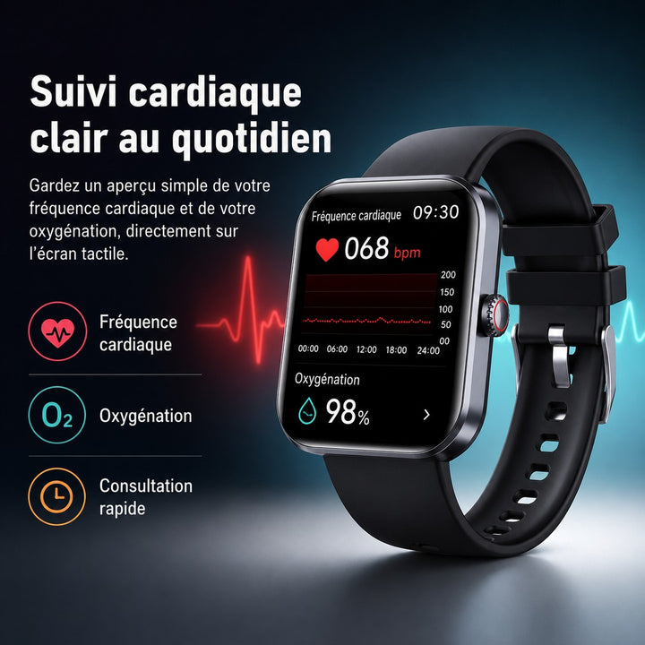 Fitness smartwatch with a touchscreen - product photo 2