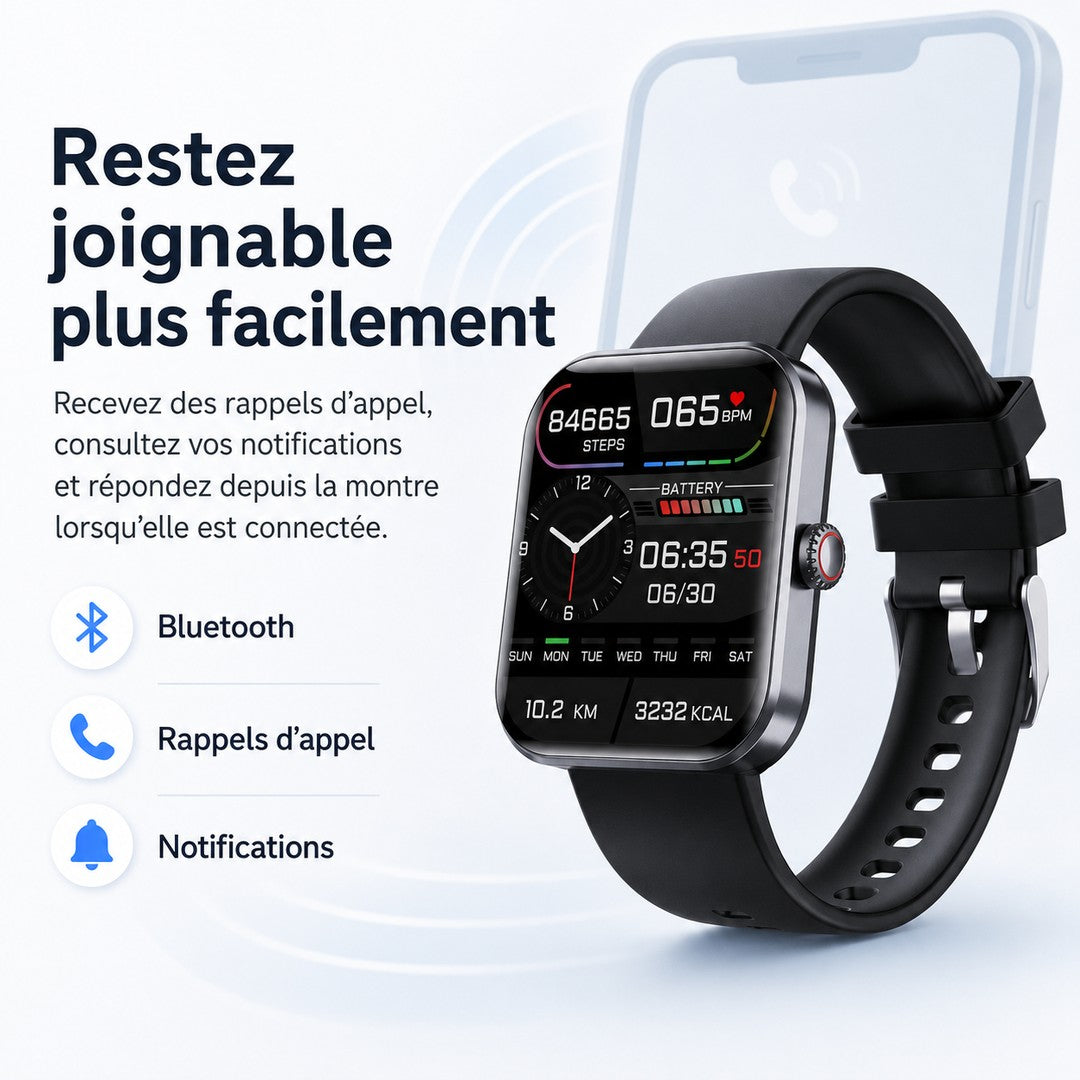 Fitness smartwatch with a touchscreen - product photo 4