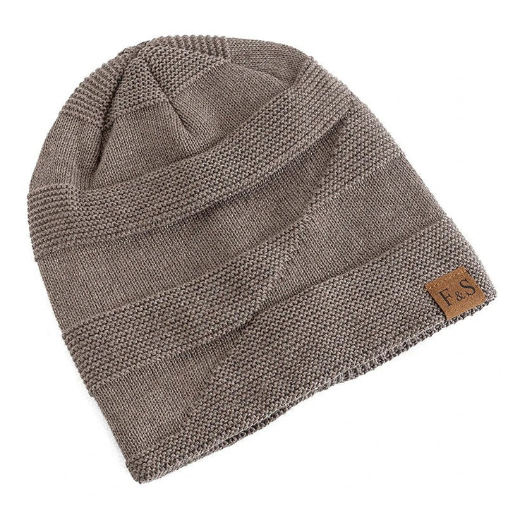 Fleece-lined knit winter beanie - product photo 3