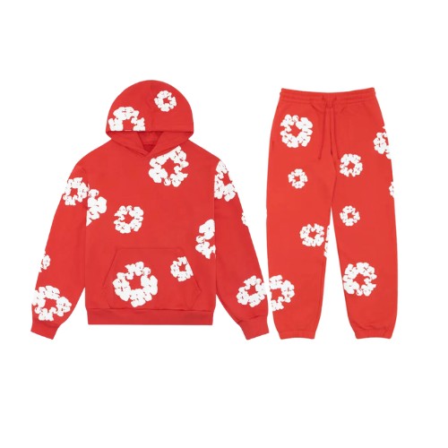 Floral print hoodie and matching joggers - product photo 2