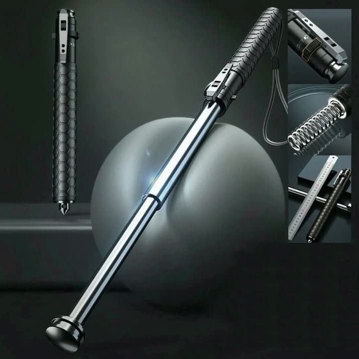 Foldable aluminum hiking stick with an ergonomic anti-slip grip - product photo 6