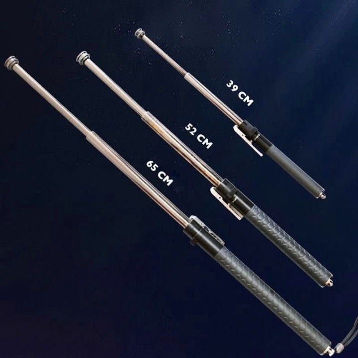 Foldable aluminum hiking stick with an ergonomic anti-slip grip - product photo 7