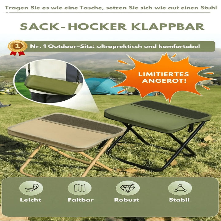 Backpack that unfolds into a portable folding chair - product photo 5