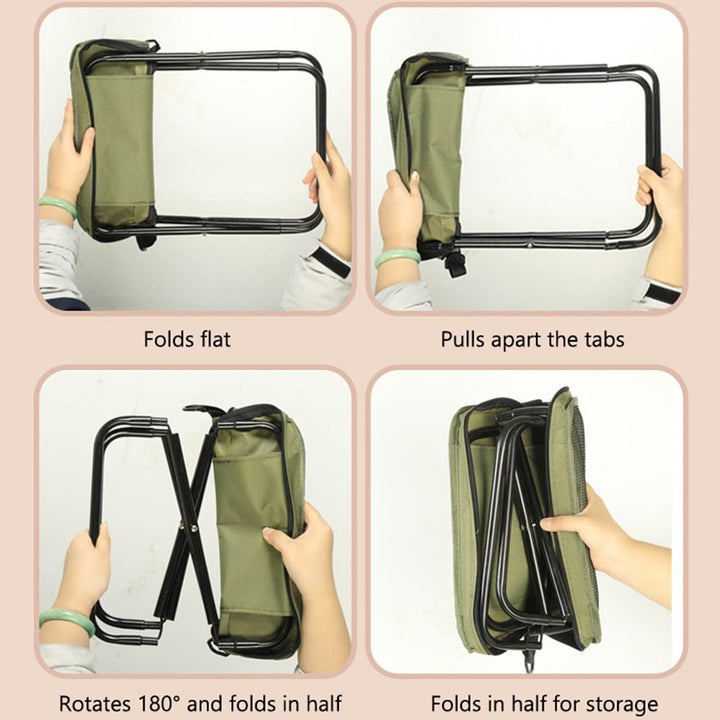 Backpack that unfolds into a portable folding chair - product photo 6