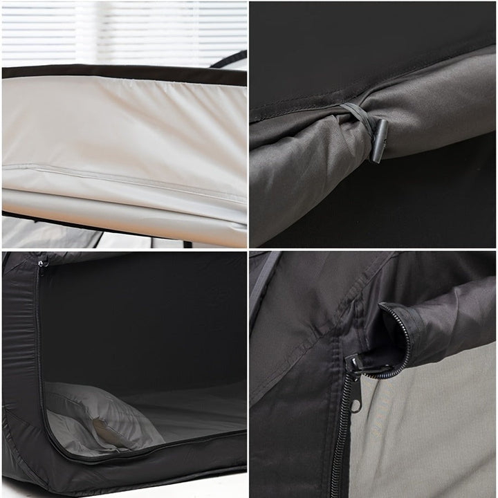 Folding tent bed with a water-repellent canopy - product photo 10