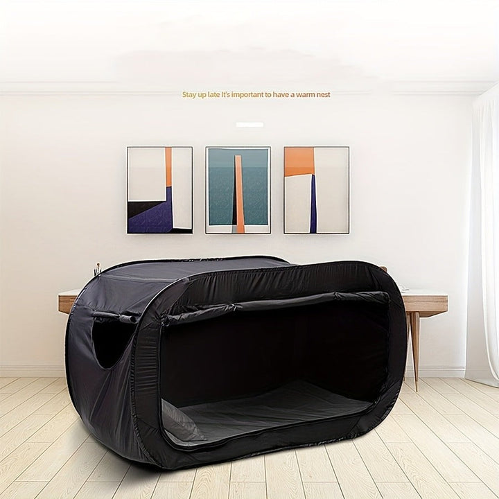 Folding tent bed with a water-repellent canopy - product photo 4