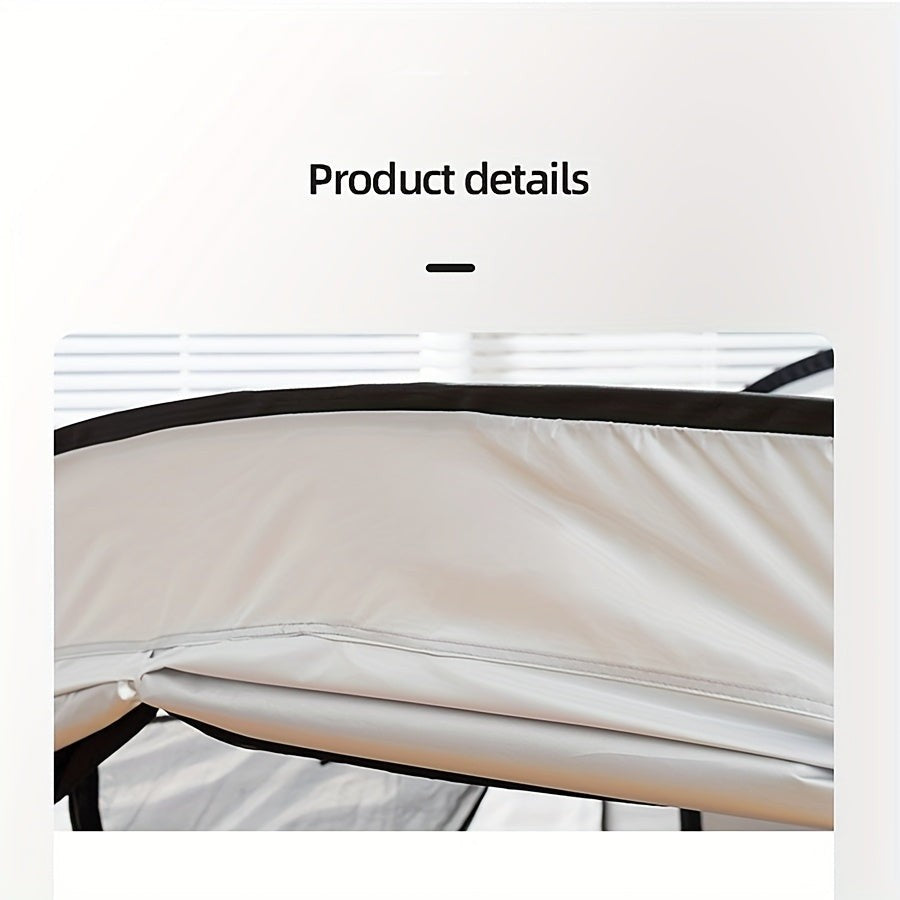 Folding tent bed with a water-repellent canopy - product photo 9