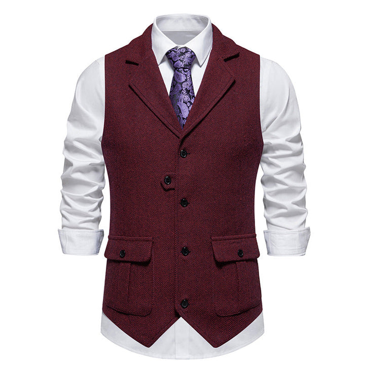 Ethan | Tailored Formal Dress Vest For Men