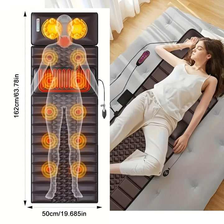 Full-length vibrating massage mat with a contoured surface - product photo 8