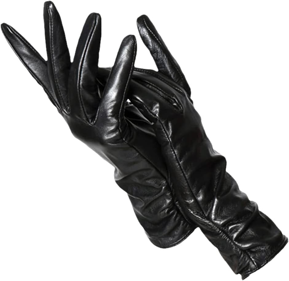 Genuine leather gloves with a sheepskin lining - product photo 8