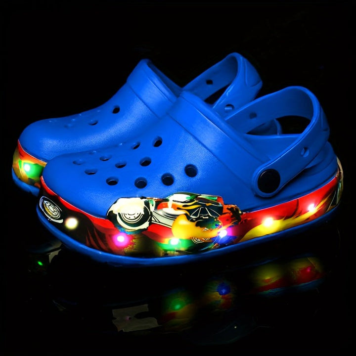 Glow-in-the-dark kids' clogs - product photo 6