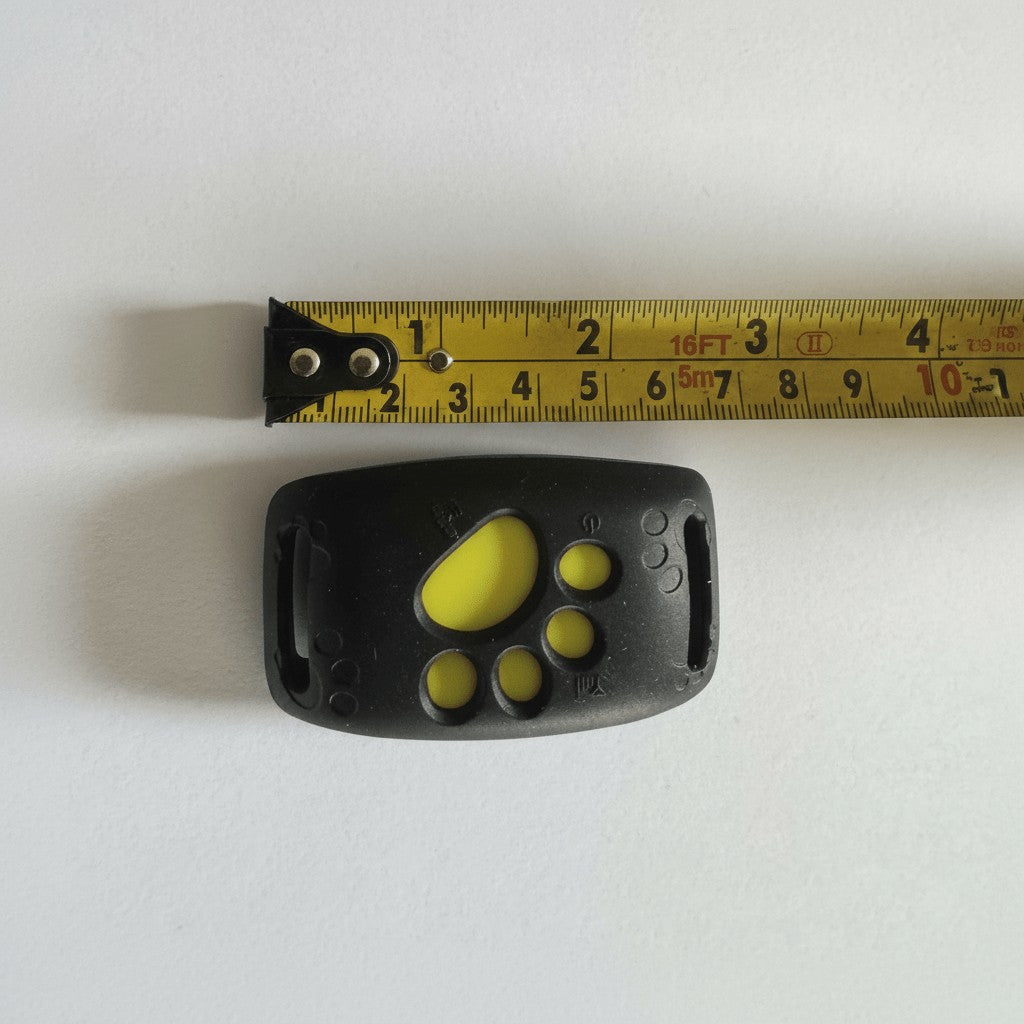 Compact GPS tracker clipped to a cat's collar - product photo 15